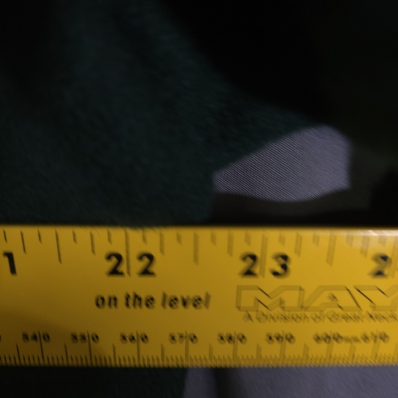 Vintage Elegance Couture Wool‎ Coat Green Size Large Made In The USA Heavy - Picture 4 of 7